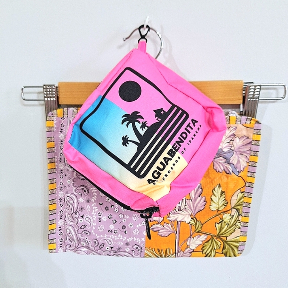 Agua Bendita Carry-All Hip Bag + Wet Swim Pouch Set NWOT